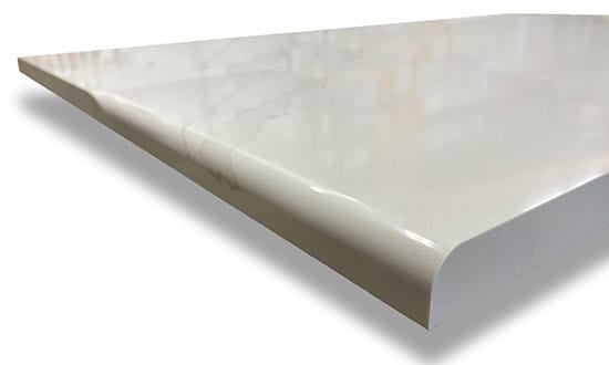 countertop ogee edge profile showcasing elegant stone craftsmanship